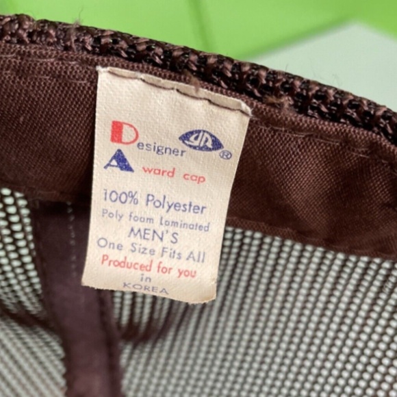 Vtg SnapBack Cap DOG WARDEN ANIMAL CONTROL Trucker Hat Mesh Foam Youngan Korea - Picture 8 of 8